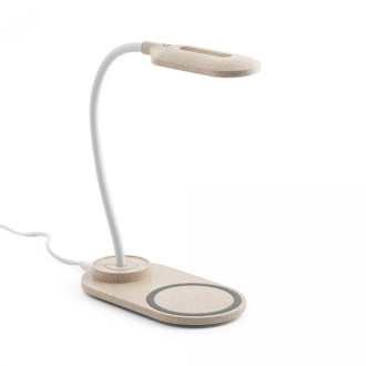 OZZEL. Stolní lampa s bezdrátovou nabíječkou (Rychlá, 10 W)