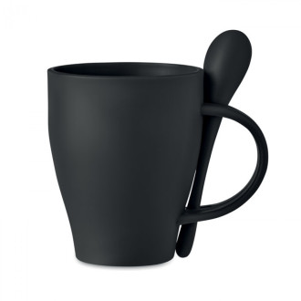 FRIDAY, Hrnek 300 ml se lžičkou