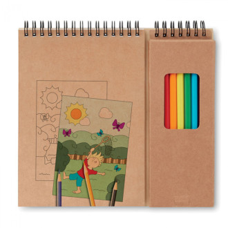 COLOPAD, Pastelky s omalovánkami