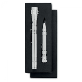 STRECH-TORCH SET, Set škrabky a svítilny