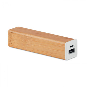 POWERBAM, Powerbanka 2200 mAH - bambus