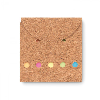 FOLDCORK, Set lístečků v korkovém obalu