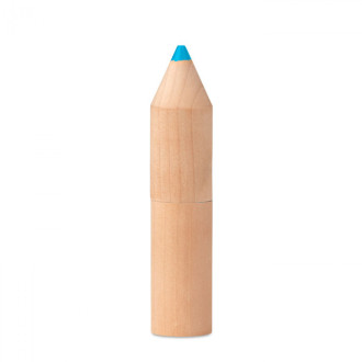 PETIT COLORET, 6 pastelek v dřevěné krabičce
