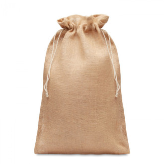 JUTE LARGE, Velký dárkový jutový pytlík