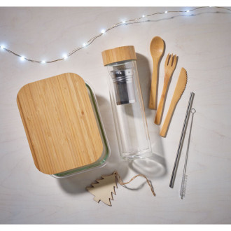 TUNDRA LUNCHBOX, Skleněný box na jídlo s víkem
