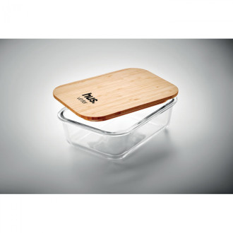 TUNDRA LUNCHBOX, Skleněný box na jídlo s víkem
