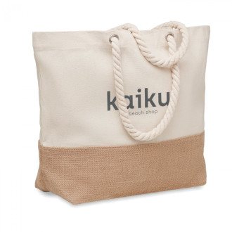 PANTAI, Plátěná plážová taška 280g