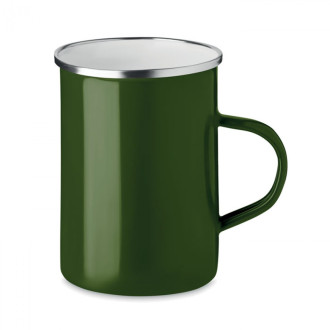 SILVER, Kovový smaltovaný hrnek