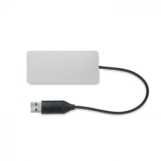 HUB-C, USB rozbočovač s 20cm kabelem