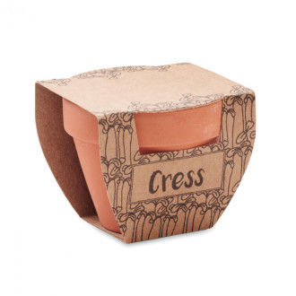 CRESS POT, Semínka řeřichy v květináčku