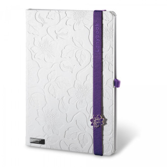 LANYBOOK INNOCENT PASSION WHITE. Poznámkový blok