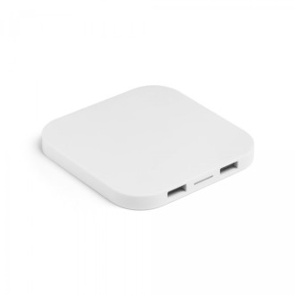 CAROLINE. Bezdrátová nabíječka ABS a rozbočovač USB 2´0