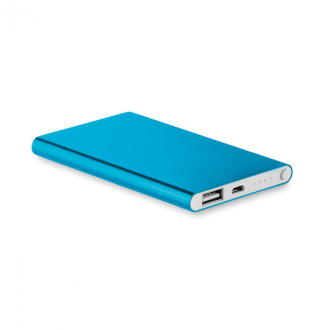 POWERFLAT, Hliníková power banka 4000 Mah