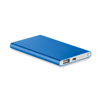 POWERFLAT, Hliníková power banka 4000 Mah