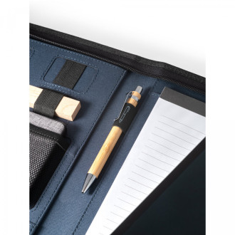 EMERGE FOLDER. Složka A4 z materiálu rPET 300D se zipem