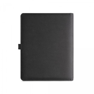 EMERGE A5 FOLDER. Složka A5 z materiálu 300D rPET s bezdrátovou nabíječkou