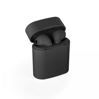 KLEBS. Bezdrátová sluchátka ABS True Wireless s mikrofonem