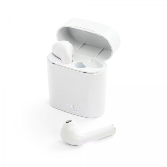 KLEBS. Bezdrátová sluchátka ABS True Wireless s mikrofonem