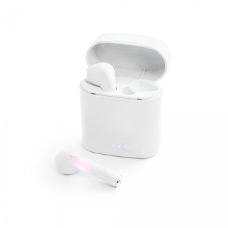 KLEBS. Bezdrátová sluchátka ABS True Wireless s mikrofonem