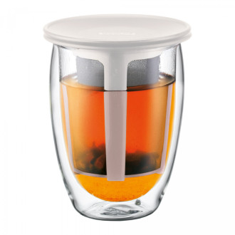 TEA FOR ONE. Hrnek s dvojitou stěnou 350ml
