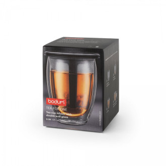 TEA FOR ONE. Hrnek s dvojitou stěnou 350ml