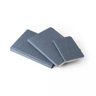 COFFEEPAD SEMI-RIGID. Poznámkový blok A5 z odpadu z kávových slupek