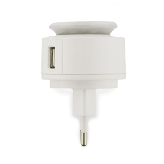USB nástěnná nabíječka s noční lampou NOTTO