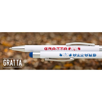 GRATTA guľôčkové pero kov