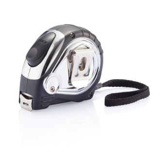 Automatický chromovaný svinovací metr - 5 m/19 mm