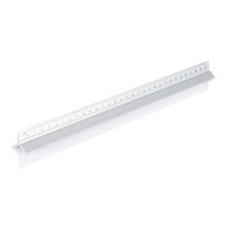 Hliníkové trojúhelníkové pravítko 30 cm