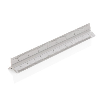 Hliníkové trojúhelníkové pravítko 15cm