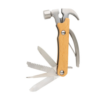 Dřevěný multitool s kladivem
