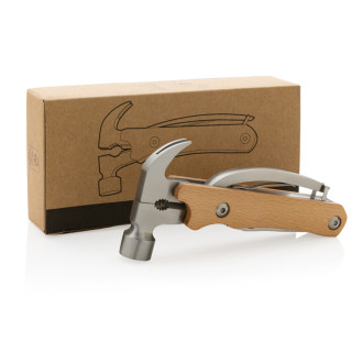 Dřevěný multitool s kladivem