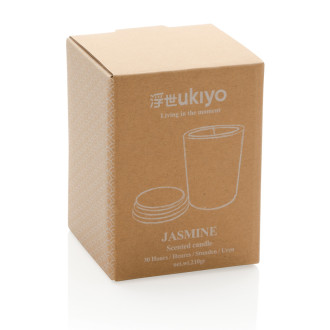Vonná svíčka s bambusovým víčkem Ukiyo