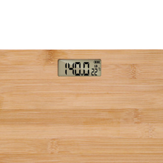 Digitální osobní váha Grundig z bambusu
