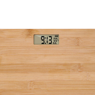 Digitální osobní váha Grundig z bambusu