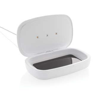 UV-C sterilizační box s bezdrátovým nabíjením 5W
