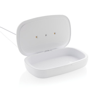 UV-C sterilizační box s bezdrátovým nabíjením 5W