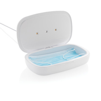 UV-C sterilizační box s bezdrátovým nabíjením 5W
