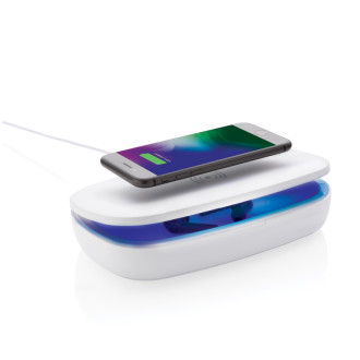 UV-C sterilizační box s bezdrátovým nabíjením 5W