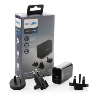 Ultra rychlý PD cestovní nabíjecí adaptér Philips