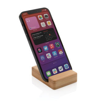 Bambusový stojánek na telefon