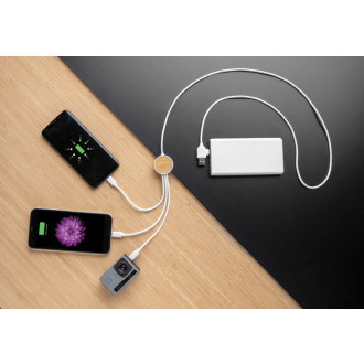 Nabíjecí kabel 6 v 1 Ontario z RCS recyklovaného plastu