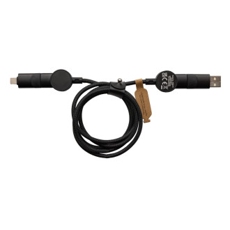 Nabíjecí kabel 6 v 1 Oakland 1,2m 45W z RCS recykl. plastu