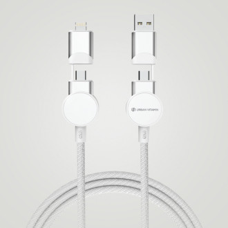 Nabíjecí kabel 6 v 1 Oakland 1,2m 45W z RCS recykl. plastu