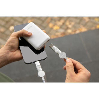 Nabíjecí kabel 6 v 1 Oakland 1,2m 45W z RCS recykl. plastu