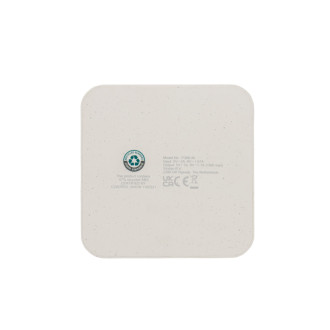 Bezdrátová nabíječka 10W s USB výstupy z RCS recykl. plastu