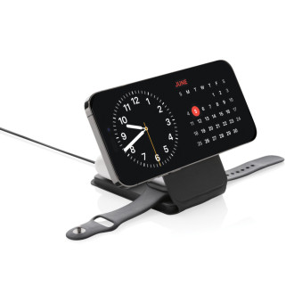 Magnetická bezdrátová nabíječka 3v1 Swiss Peak 15W z RCS PU