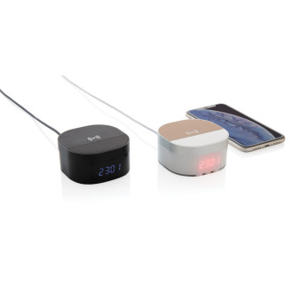 Bezdrátově nabíjecí digitální hodiny Aria 5W