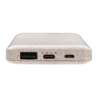 Powerbanka 10 000 mAh z pšeničné slámy